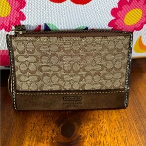 Coach keychain cardholder